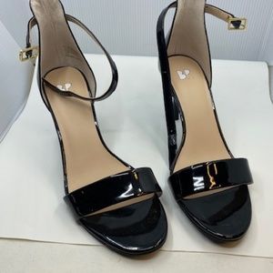 BP Heels - black leather